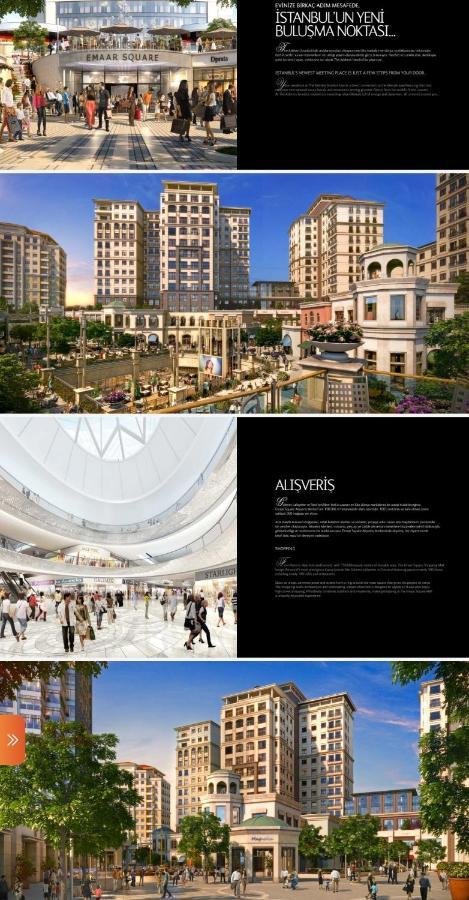 Serviced Luxurious 3+1 In Address Emaar Square Istanbulská provincie Exteriér fotografie